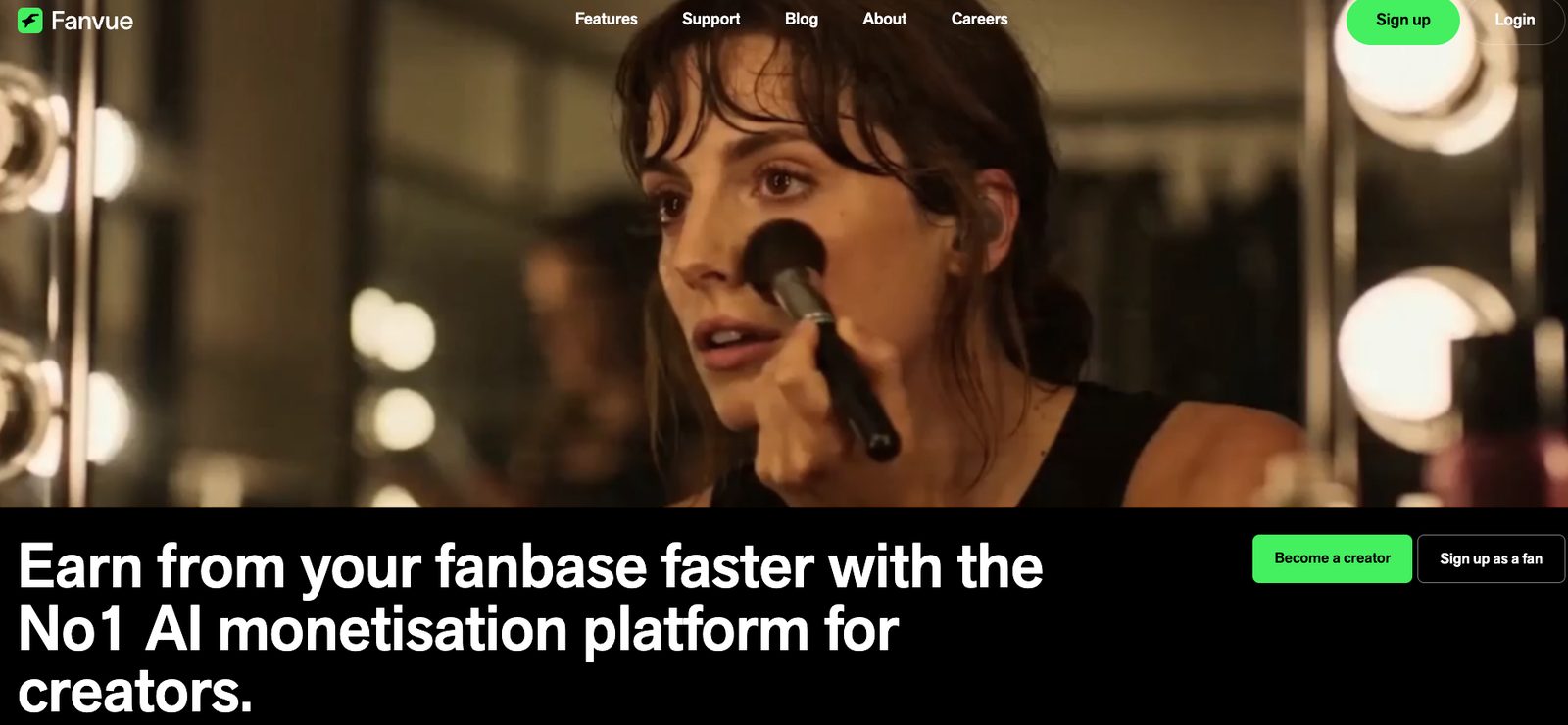 Fanvue — OnlyFans alternative with AI messaging tools